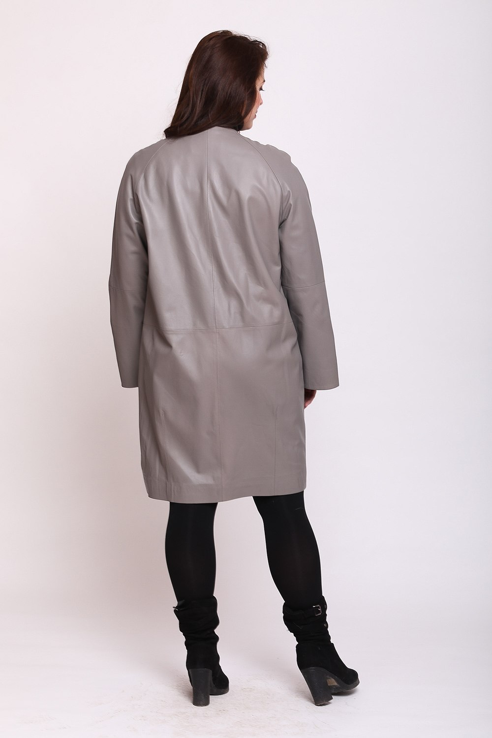 Женская кожаная куртка 44130